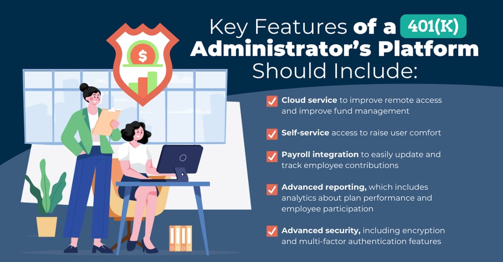 Key Features of a 401k plan Administrator